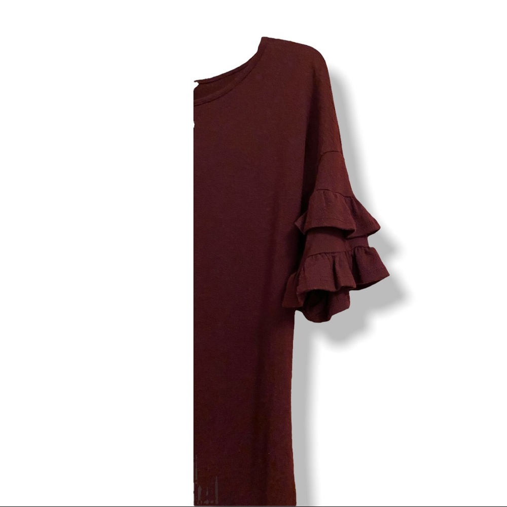 Speechless dress maroon size small - Picture 3 of 6